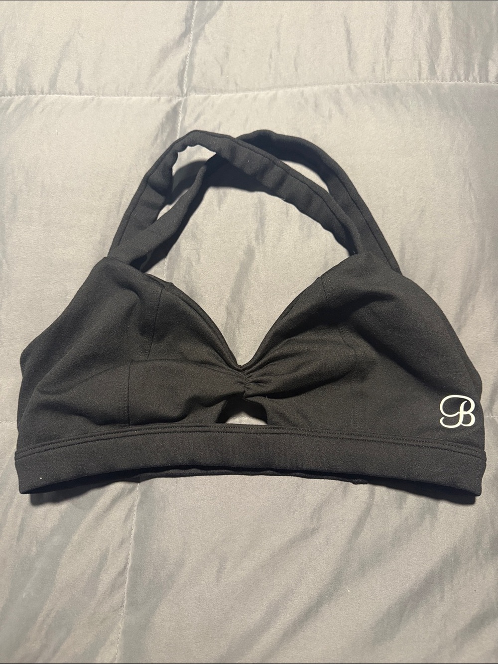 Bombshell sportswear black Women's sports top